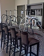 Готовим кальяны на фруктовых чашах.